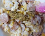 簡単！お弁当にコーンのマヨネーズ焼き♡作り方2写真