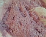 HM豆腐チーズ紫芋のホットケーキ☆薩摩芋作り方10写真