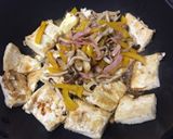 木綿豆腐の醤油バター炒め作り方7写真