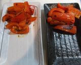 簡単！手羽中とパプリカ❀ハーブソルト焼き作り方6写真
