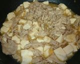 豚バラで塩麻婆豆腐のどんぶり♪作り方5写真