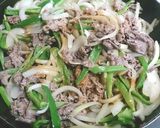 牛肉と玉ねぎの味噌炒め作り方5写真
