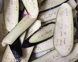 じゅわとろ～スモークチーズ なすフライ作り方1写真