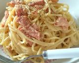 簡単ランチ☆オイマヨでカルボナーラ風★作り方7写真