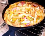 フライドポテトの残りでパンキッシュ。作り方3写真