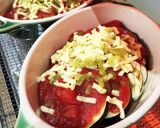 なすのトマト＆バジルソースチーズ焼き作り方5写真