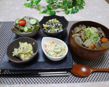 とうもろこしとほうれん草の白和え作り方5写真