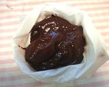 渋皮マロンのためのチョコケーキ✿作り方6写真