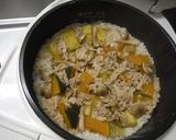 ☆秋の食材!簡単激ウマ炊き込みごは~ん☆作り方5写真