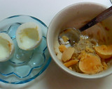 お弁当用のゆで卵～ツナ味噌マヨ～作り方2写真