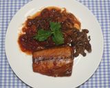ポリ袋レシピ☆サバの干物でトマト煮込み作り方12写真