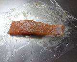 レンジで！鮭と秋野菜に豆乳おからソース♡作り方1写真