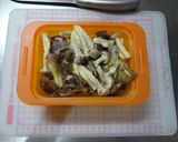 レンジで！鮭と秋野菜に豆乳おからソース♡作り方3写真