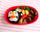 お弁当 簡単 キャラ弁♡ぺんぎん3作り方3写真