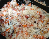 蓮根入り中華おこわ風炊き込みごはん作り方5写真