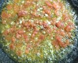 白身魚のムニエル、トマトバターソース掛け作り方4写真