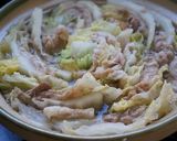 ｂｙねこキチ　豚と白菜のミルフィーユ鍋作り方3写真