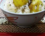 栗ごはん ~いつもの炊飯器でつくる~作り方5写真