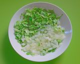 スパイシー♢キャベツと玉葱の卵焼き作り方1写真