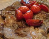 わさび醤油とトマトのステーキソース作り方6写真