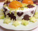 ハロウィンのバースデーケーキ作り方8写真