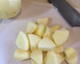 簡単☆ざくざく林檎とくるみのケーキ作り方1写真