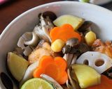 秋鮭と彩り野菜の吹き寄せ丼作り方7写真