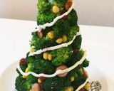 クリスマスツリーサラダ作り方3写真