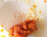 ★簡単★柿入りのベイクドチーズケーキ★作り方2写真