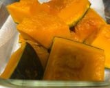 材料2つだけ　簡単カボチャ甘煮作り方5写真