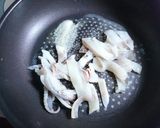 簡単！イカのバター醤油炒め野菜入り♪作り方2写真