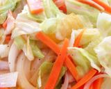 キャベツ、人参、玉ねぎちゃん野菜炒め作り方4写真