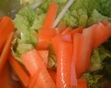 マルちゃん正麺で☆野菜たっぷりラーメン作り方2写真