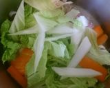 マルちゃん正麺で☆野菜たっぷりラーメン作り方9写真