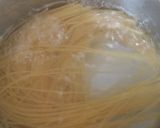 きのことベーコンの♡和風バター醤油パスタ作り方1写真