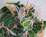 豆腐でヘルシーに☆温玉のせビビンバ丼作り方3写真