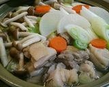 定番!☆鶏の水炊き鍋☆作り方4写真