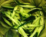 簡単！箸休めに♡キュウリのナムル作り方1写真
