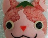 妖怪ウォッチ*キャラ弁*イチゴニャン作り方5写真