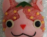 妖怪ウォッチ*キャラ弁*イチゴニャン作り方6写真