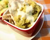 ピーマンに豚肉入った チーズ焼き作り方7写真