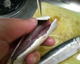 イワシのピーナツバターくるるん揚げ♪作り方3写真