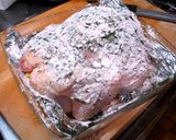 感謝祭/クリスマス✼ローストチキン作り方3写真