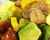 アボカドチキンカフェ丼はちみつ粒マス味♪作り方6写真