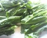 カブの葉の炒め煮♪作り方1写真