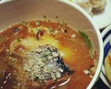 楽ちんお夜食♪サバ缶の味噌煮込みスープ作り方4写真