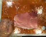 楽チン★豚薄切り肉で揚げない本格カツとじ作り方2写真