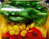 大葉にんにく醤油パスタサラダ作り方2写真