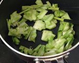 ブロッコリーの茎のごま油炒め❀作り方2写真