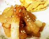 大根・ちくわの香ばし煮物・簡単おかず作り方4写真